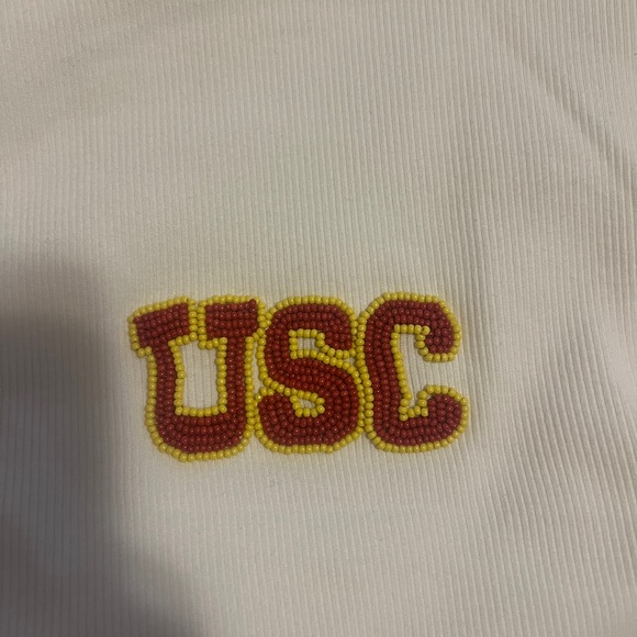 USC custom beaded reformation top - Picture 2 of 3